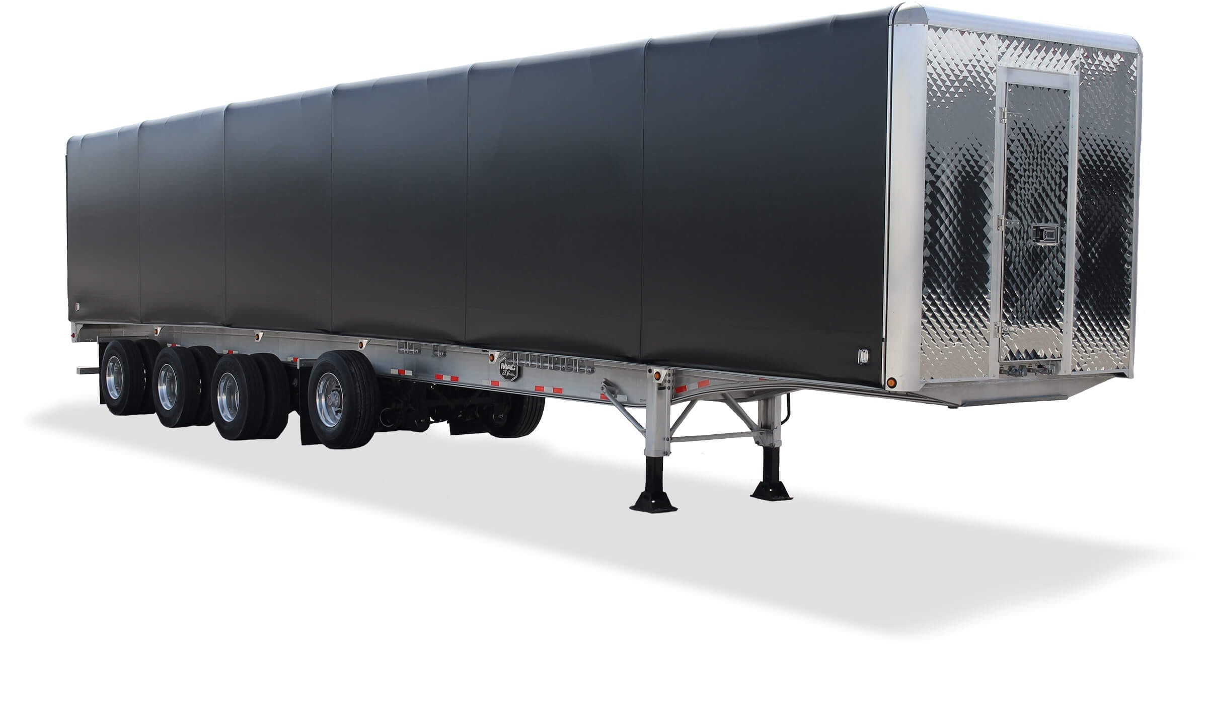 Eagle Tarp System The Ultimate Rolling Tarp System showing standard black system 2400