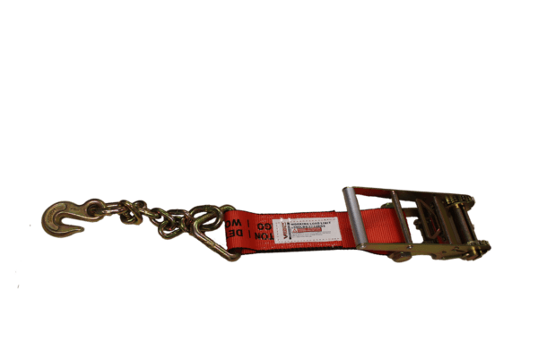 CERA2CVTI Y 2 x 30 Ratchet Strap with Chain End VTI Red CERA2CVTI Y 2 x 30 Ratchet Strap with Chain End VTI Red