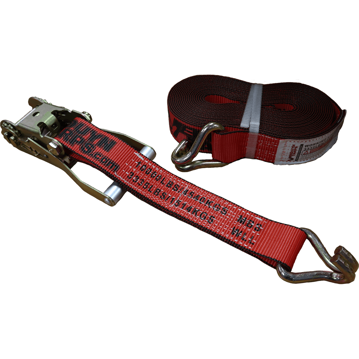2” X 30’ RATCHET STRAP WITH WIRE HOOK (VTI)