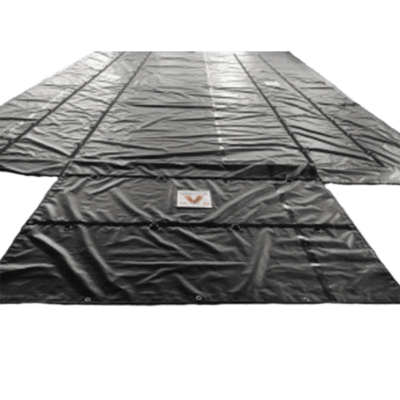 heavy duty 4 piece steel tarp set – 4′ drops b trains 2