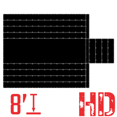 talu2426flblk 24 27 heavy duty lumber tarp with flap