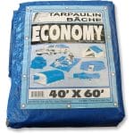 taut4060 40x60 blue economy tarp bundle