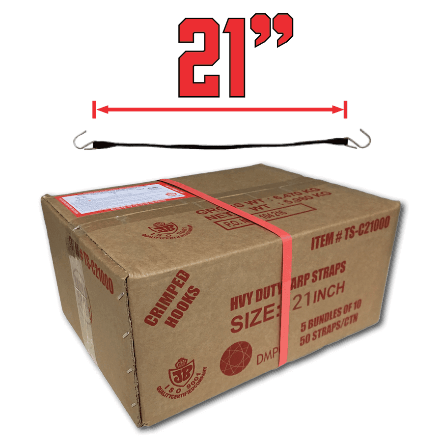 tprs21 50 21in rubber straps case